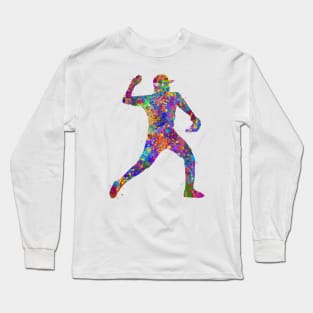 Baseball player Long Sleeve T-Shirt